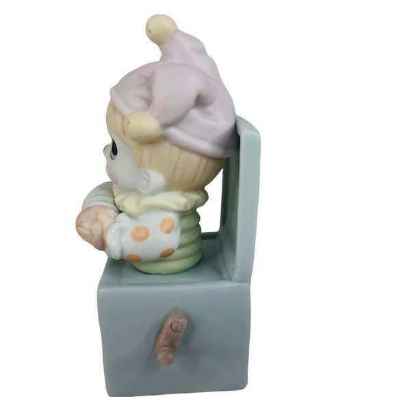 1991 Precious Moment Figurine Jest To Let You Know You're Tops Charter Member - Picture 5 of 9